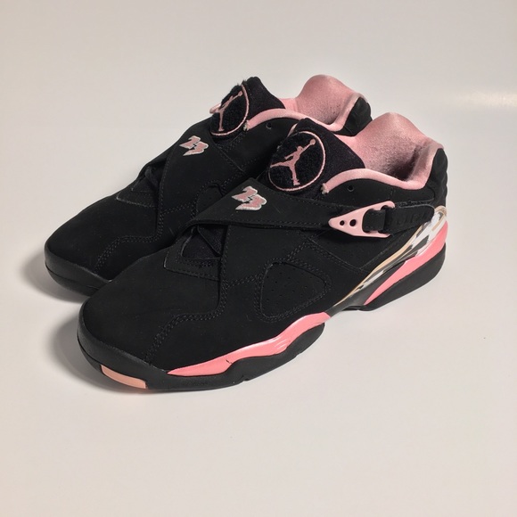 air jordan retro 8 pink and black